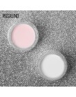 ROSALIND krystaliczny proszek tipsy akrylowe Art porady różowy biały przezroczysty Manicure do paznokci w proszku 10g 3D Nail Ar