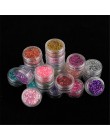 1 zestaw 24 kolor cekiny Glitter Powder pył klejnot polski do żel UV tipsy akrylowe sztuki dekoracje DIY Manicure narzędzi do pr