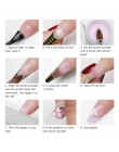 NICOLE pamiętnik proszek akrylowy 10 ml przedłużanie końcówki paznokcie typu french proszek polimerowy Nail Art porady Builder M