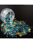 1 pudełko kolor cekiny proszek akrylowy kryształ polimeru Nail Art porady Builder fałszywe porady paznokcie sztuka budowniczy Na