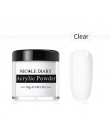 NICOLE pamiętnik proszek akrylowy 10 ml przedłużanie końcówki paznokcie typu french proszek polimerowy Nail Art porady Builder M