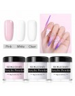 NICOLE pamiętnik proszek akrylowy 10 ml przedłużanie końcówki paznokcie typu french proszek polimerowy Nail Art porady Builder M