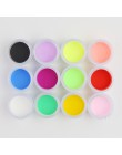 12 pudełek w 1 zestaw Mix proszek pigmentowy w rzeźbieniu w proszku 12 kolorów tipsy akrylowe proszek do zanurzania w 1 10 gram 