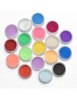 18 pola 18 kolory dzieła błyszczące ozdoby do paznokci Glitter Powder pył żel UV akrylowe proszek 3D dekoracji kobiety uroda Man