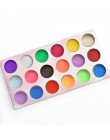 18 pola 18 kolory dzieła błyszczące akrylowe kolor proszek do profesjonalny lakier do paznokci i 3D porady dekoracje Manicure pr