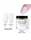 Wysokiej jakości DIY Nail Art pigmentowy do zanurzania w proszku do makijażu ozdoby na tipsy Manicure narzędzia + szczotka