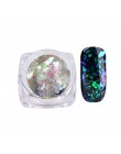 Nail Art wspaniały Chameleon lustro proszek do Manicure Chrome Pigment Glitters 0.2g