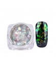 Nail Art wspaniały Chameleon lustro proszek do Manicure Chrome Pigment Glitters 0.2g