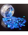 1 pudełko Bluie i fiołek proszek akrylowy kryształ polimeru Nail Art porady Builder fałszywe porady paznokcie sztuka budowniczy 