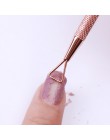 Kij pręt żel UV zmywacz do paznokci Culticle popychacz ze stali nierdzewnej Manicure paznokci narzędzie artystyczne do usuwania 