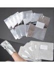 100 sztuk z 50 sztuk Aluminium folia Remover okłady do paznokci Soak Off żel akrylowy do paznokci polski usuwanie narzędzie do m