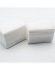 200 PCS/100 PCS chusteczki do paznokci żel UV do paznokci porady zmywacz do paznokci Cleaner Lint Paper Pad do czyszczenia pazno