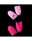 Nowy 10 sztuk żel UV zmywacz do paznokci Wrap silikonowy z tworzywa sztucznego Soak Off czapka z daszkiem do Manicure do czyszcz