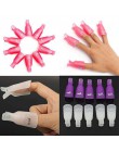 10 sztuk New Arrival profesjonalne plastikowe do paznokci Soak Off żel UV zmywacz do paznokci Wrap klip czapka paznokcie usuwani