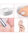 Przenośny Manicure z tworzywa sztucznego zmywacz do paznokci miska new arrival do paznokci Soak miska Off ręcznie wanna z hydrom