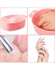 Przenośny Manicure z tworzywa sztucznego zmywacz do paznokci miska new arrival do paznokci Soak miska Off ręcznie wanna z hydrom