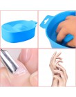Przenośny Manicure z tworzywa sztucznego zmywacz do paznokci miska new arrival do paznokci Soak miska Off ręcznie wanna z hydrom