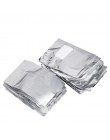 100 sztuk folia aluminiowa okładki do usuwania za pomocą acetonu do paznokci Soak Off żel akrylowy do paznokci polski usuwanie