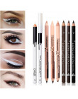 Czarny i brązowy i biały Eyeliner ołówek wodoodporny długotrwały Eye Liner Pen jakości oczy zestaw do makeupu Sex moda oczu kosm