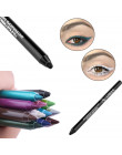 1PC nowa gorąca sprzedaż długie trwałe piękno Eye Liner kosmetyki ołówek Pigment wodoodporny biały kolorowy Eyeliner moda makija