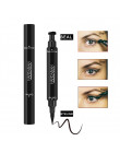 Channy czarny dwugłowy Eyeliner ołówek z panną pieczęć pieczęć Maquiagem wodoodporny skrzydła Eye Liner kosmetyki