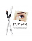 Nowy biały Eyeliner makijaż gładka łatwy w noszeniu oczy rozjaśniacz wodoodporny biały oczy kredki do WH998