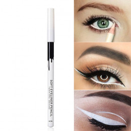 2018 nowy wysokiej jakości wodoodporny biały Eyeliner ołówek długotrwały oczy Contur Eye Liner makijaż oczy kosmetyczne Eyeliner