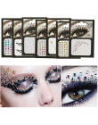 1 PC 3D Sexy kryształ klejnot tymczasowy DIY diamentowe oczy festiwal Party Makeup narzędzia oczy brokat makijaż ozdoby naklejki