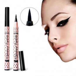100% Brand New kobiety moda wodoodporny liner do oczu makijaż kosmetyki czarny przypadku różowy płyn oko kredka narzędzie do mak