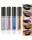 POPFEEL cieczy diamentowy cień do powiek perłowy metalowe Shinning krem 12 kolor brokat makijaż oczu wargi Eyeliner Pigment fest