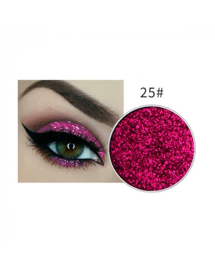 NiceFace brokat twarz makijaż oczu w proszku 24 kolor maquillaje kosmetyki diament Shimmer cień do oczu brokat TSLM1