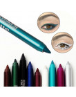 1 sztuk 12 kolor urocze kobiety długotrwały wodoodporny oko kredka Pigment czarny kolor Eyeliner kosmetyczne makijaż narzędzia k