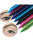 1 sztuk 12 kolor urocze kobiety długotrwały wodoodporny oko kredka Pigment czarny kolor Eyeliner kosmetyczne makijaż narzędzia k