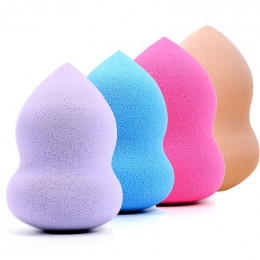 4.6*3.2 cm w kształcie dyni gąbka do makijażu trójwymiarowy lateksowe poduszeczka do pudru/gąbka Beauty blender makijaż uroda na