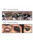 10 sztuk Eyeliner wzornik Cat Eye ryby ogon podwójne skrzydło Eyeliner wzornik modele szablon narzędzia do kształtowania brwi sz