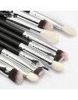 MAANGE 6/10pcs makijaż pędzle zestaw Pro proszek Eyeshadow eyeliner Eye Brow Blend korektor cieniowanie makijaż szczotka zestaw 