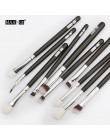 MAANGE 6/10pcs makijaż pędzle zestaw Pro proszek Eyeshadow eyeliner Eye Brow Blend korektor cieniowanie makijaż szczotka zestaw 