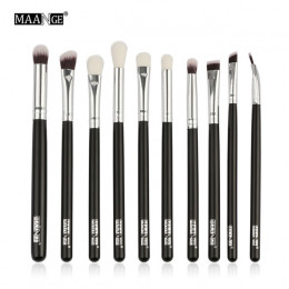 MAANGE 6/10pcs makijaż pędzle zestaw Pro proszek Eyeshadow eyeliner Eye Brow Blend korektor cieniowanie makijaż szczotka zestaw 