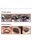 10 sztuk Eyeliner wzornik zestaw modelu do brwi przewodnik szablon kształtowanie Maquiagem cień do oczu ramki karty makijaż oczu