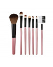 ISHOWTIENDA 7 sztuk zestaw do makijażu sztuk profesjonalne brwi eyeshadow Lip podkład rozświetlający korektor Contour pędzle do 