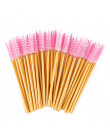 Eyelash Extension Brushes 50Pcs Disposable Eyebrow Brush Mascara Wand Applicator Eye Lashes Cosmetic Brushes Set Makeup Tools