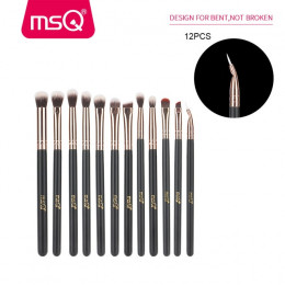 MSQ Eyeshadow Makeup Brushes Set 6pcs 8pcs 12pcs pincel maquiagem Rose Gold Eye Shadow Blending Make Up Brush Synthetic Hair