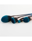 4 sztuk miękkie włosy makijaż zestawy szczotek narzędzia kosmetyczne szczotki fundacja cień do powiek Eyeliner wargi proszek szc