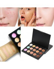 Natura paleta korektor makijaż 15 kolory krem baza palety matowy konturowania fundacja twarzy kosmetyczne korektor palety