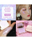 Novo Highlighter Facial Bronzers Palette Makeup Glow Kit Face Contour Shimmer Powder Body Base Illuminator Highlight Cosmetics