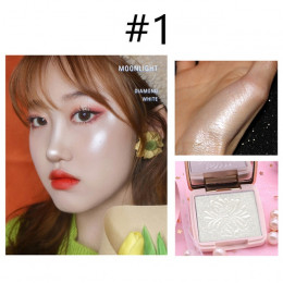 Novo Highlighter Facial Bronzers Palette Makeup Glow Kit Face Contour Shimmer Powder Body Base Illuminator Highlight Cosmetics