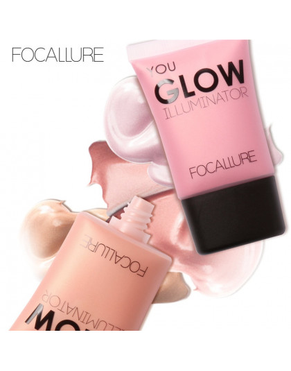 FOCALLURE blask cieczy Illuminatore twarzy ciała wyróżnienia krem do Shimmer perfektor skóry podkład