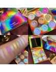 UCANBE marki brokat wyróżnienia holograficznych kosmetyków do makijażu paleta Shimmer Bronzer Highlight Eyeshadow kosmetyki oświ