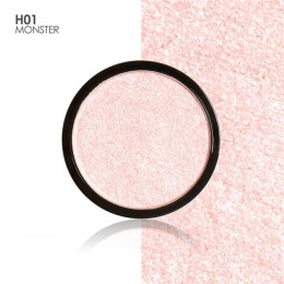 FOCALLURE paleta do makijażu twarzy iluminator brokat wysokiej Pigment trwałe naturalne wyróżnienia puder prasowany
