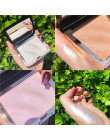 2019 Glitter wyróżnienia holograficznych kosmetyków do makijażu paleta Shimmer Bronzer Highlight Eyeshadow kosmetyki oświetlacz 